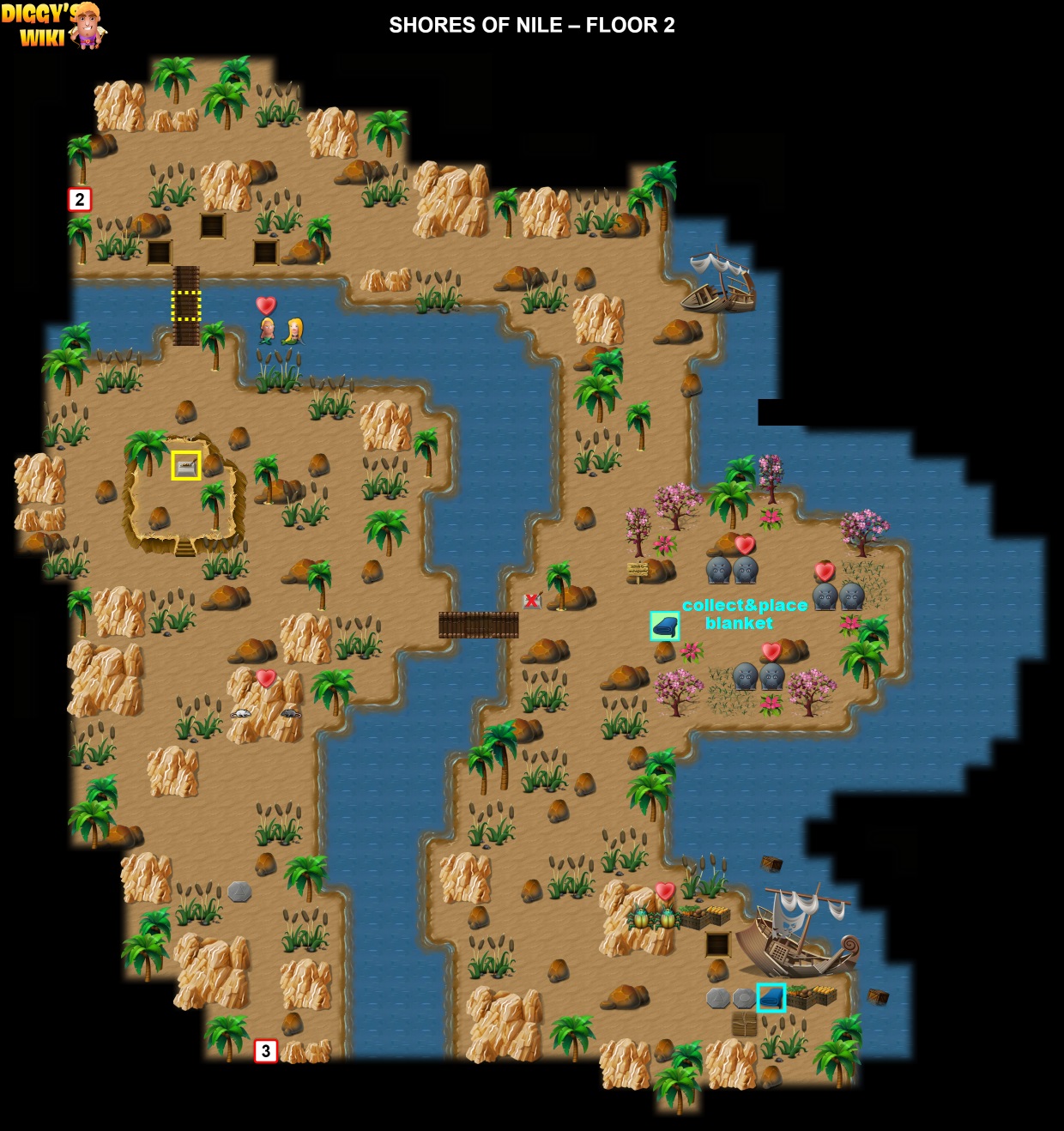 Shores Of Nile Map 1