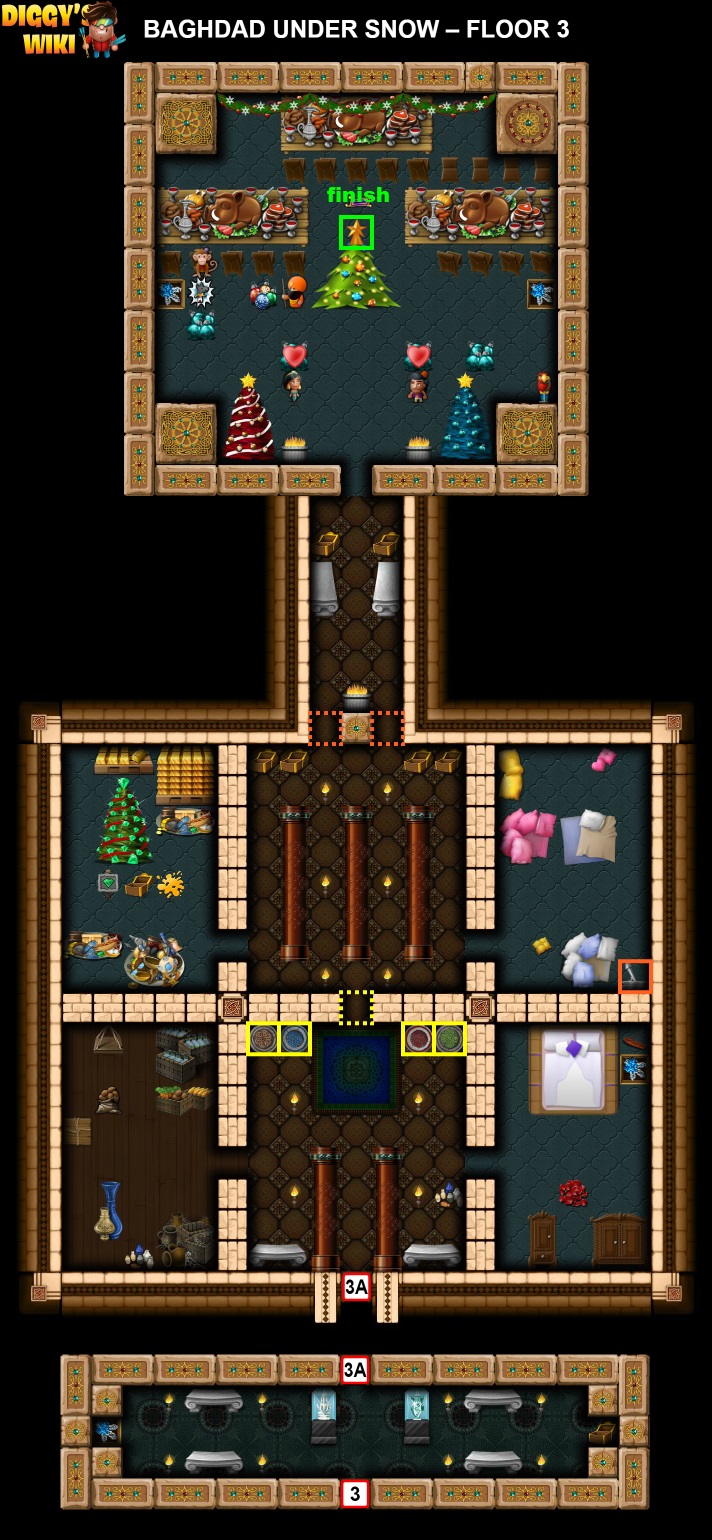 Baghdad Under Snow Map 2