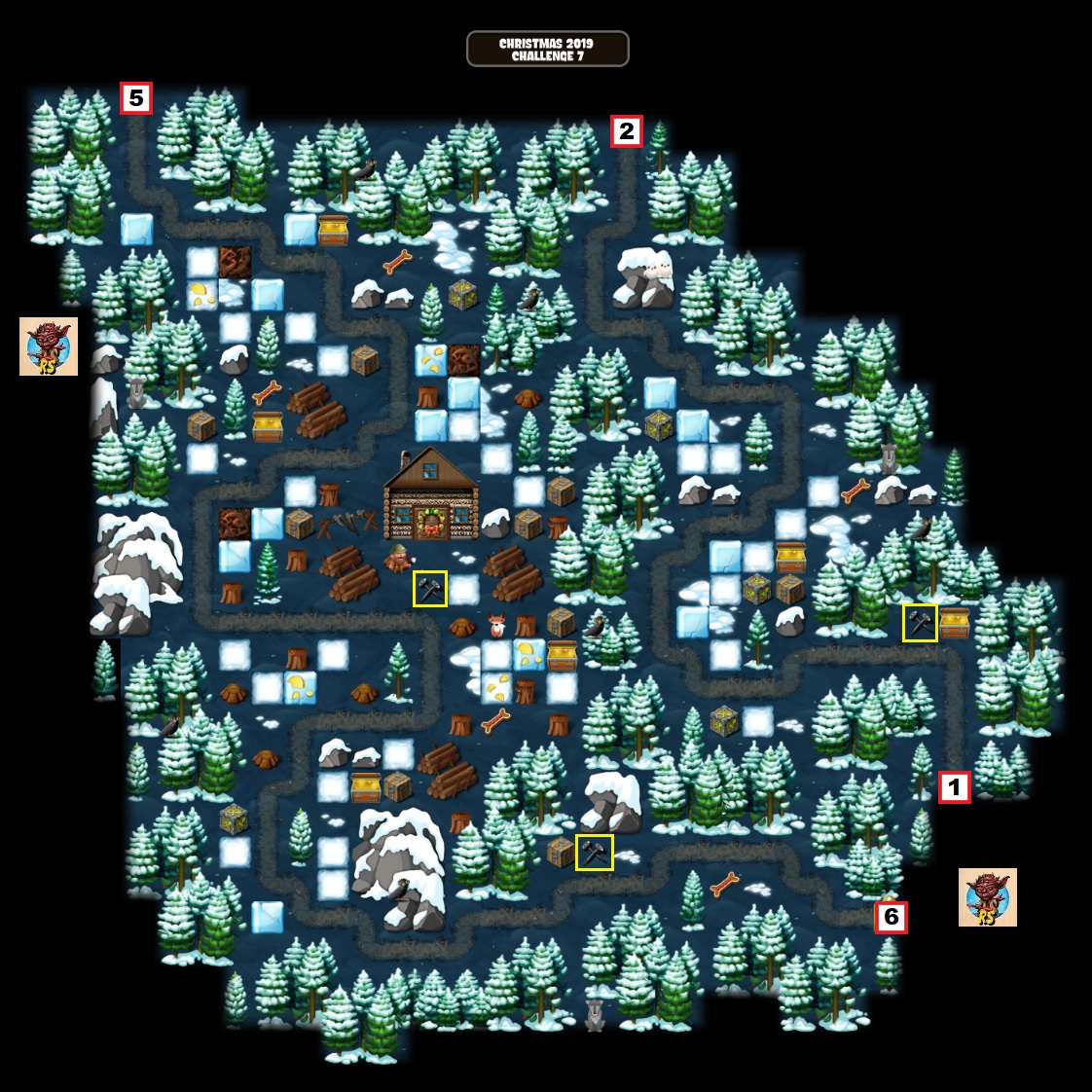 Christmas 2019 Challenge 7 Map 1