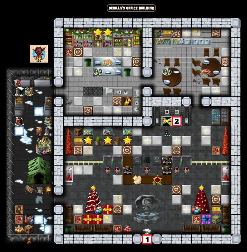 Devilla's Office Building Map 1