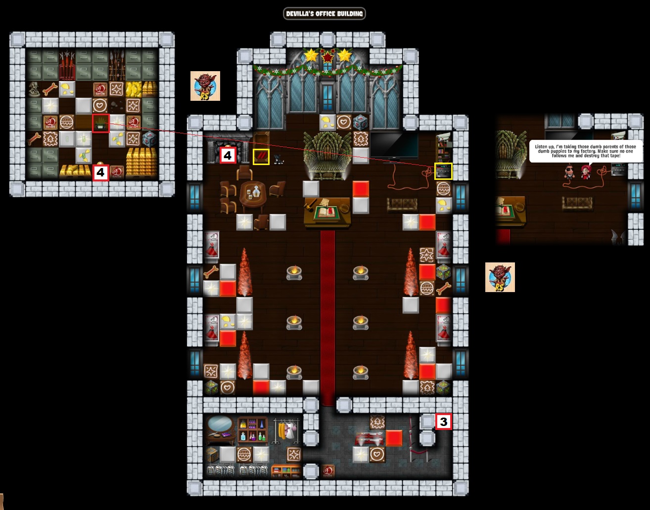 Devilla's Office Building Map 3