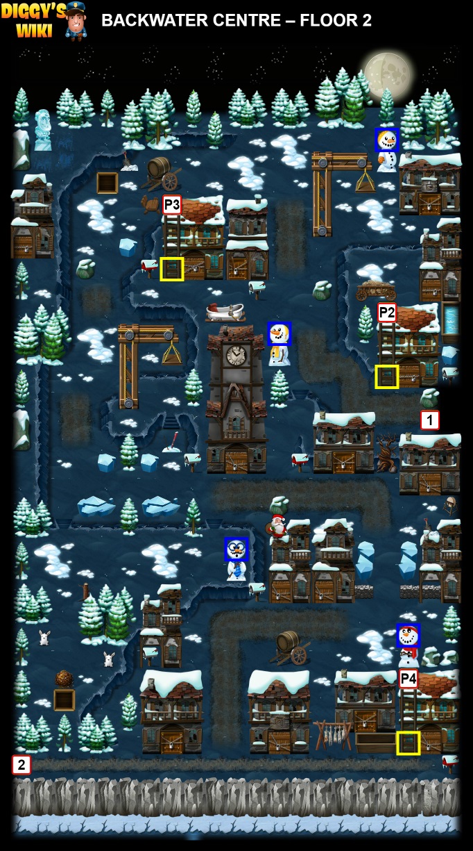 Backwater Centre Map 1