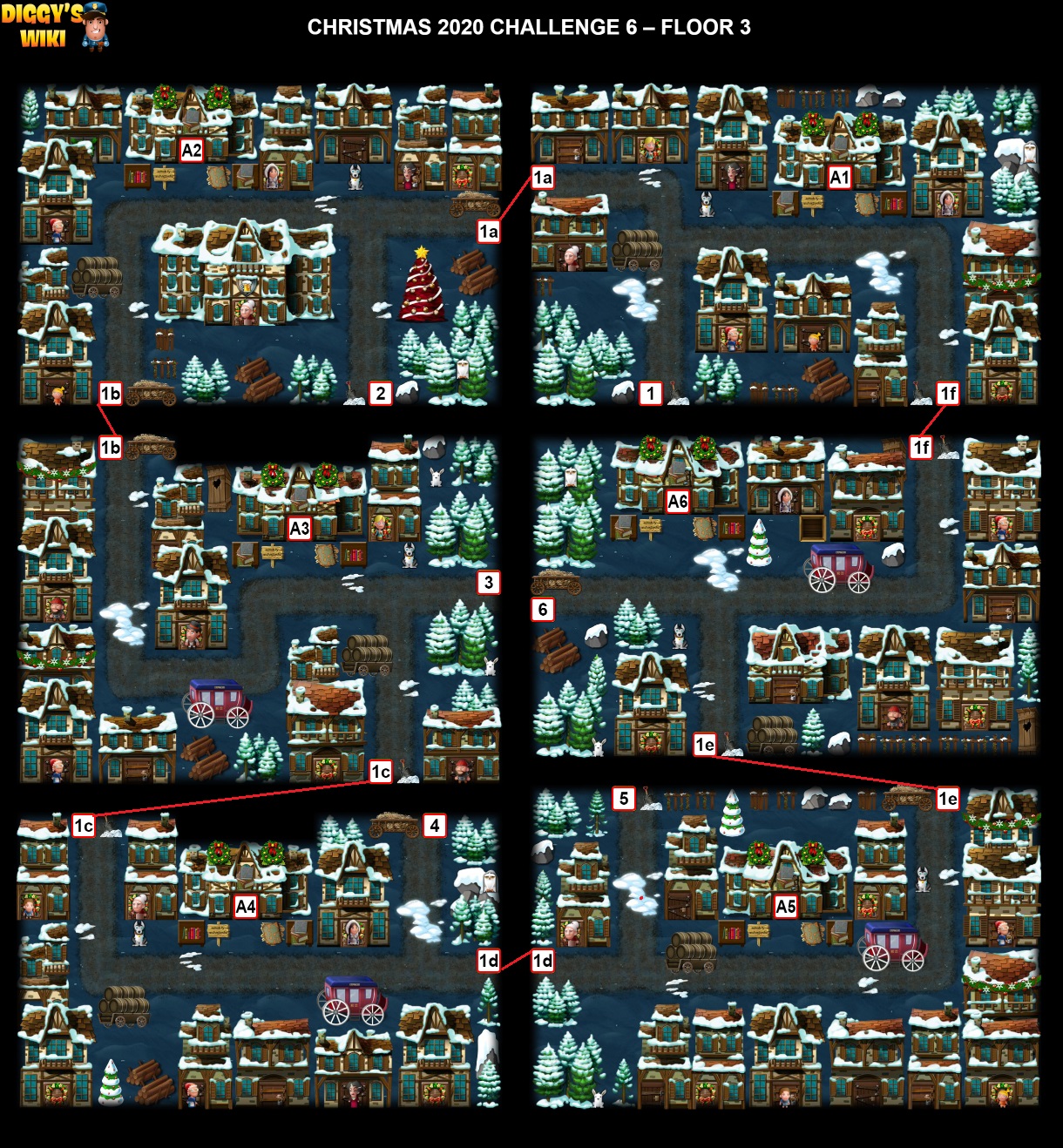 Christmas 2020 Challenge 6 Map 2