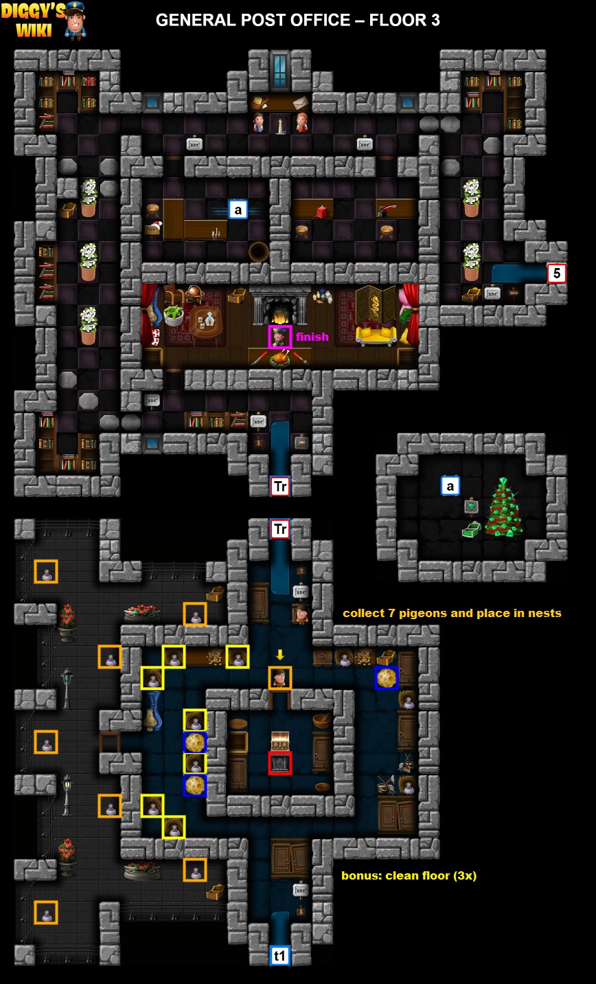 General Post Office Map 3