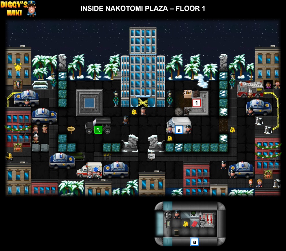 Inside Nakotomi Plaza Map 0