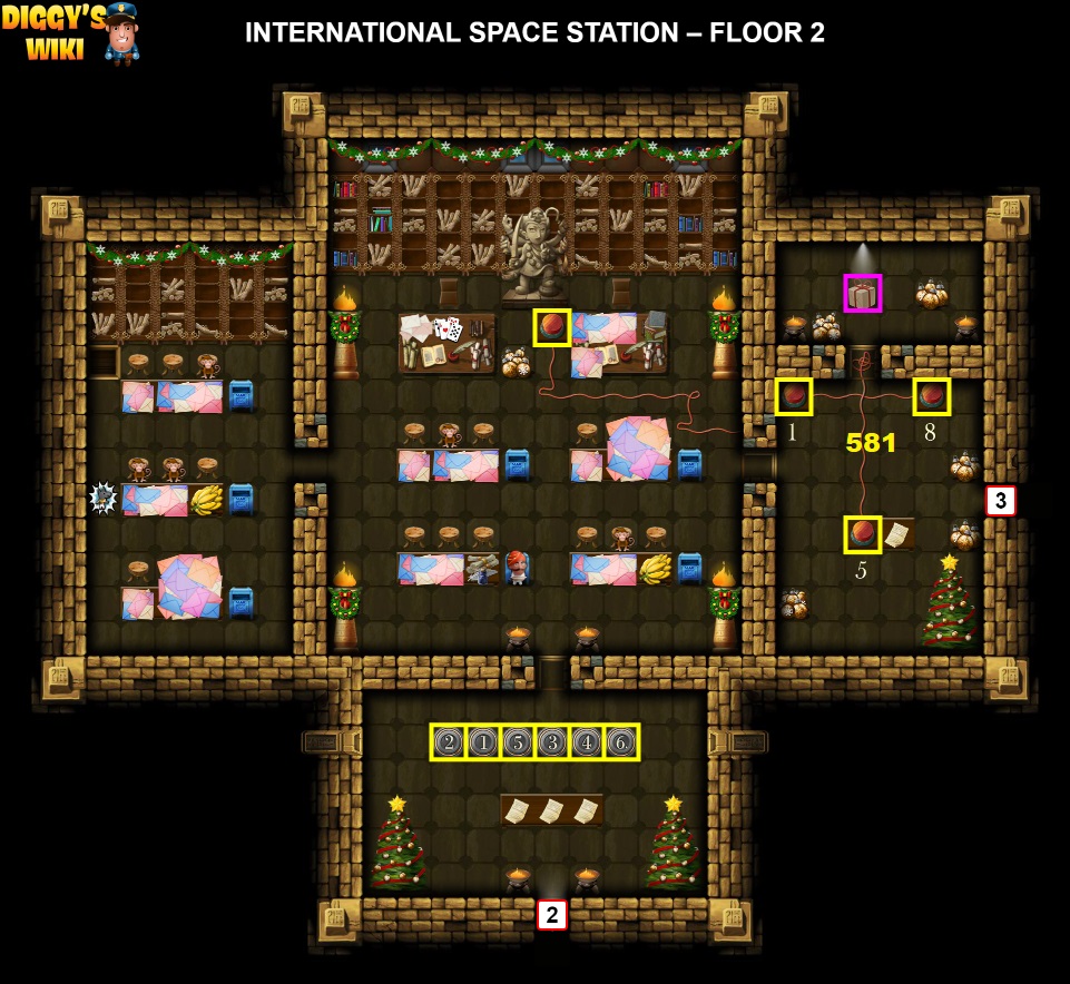 International Space Station Map 1