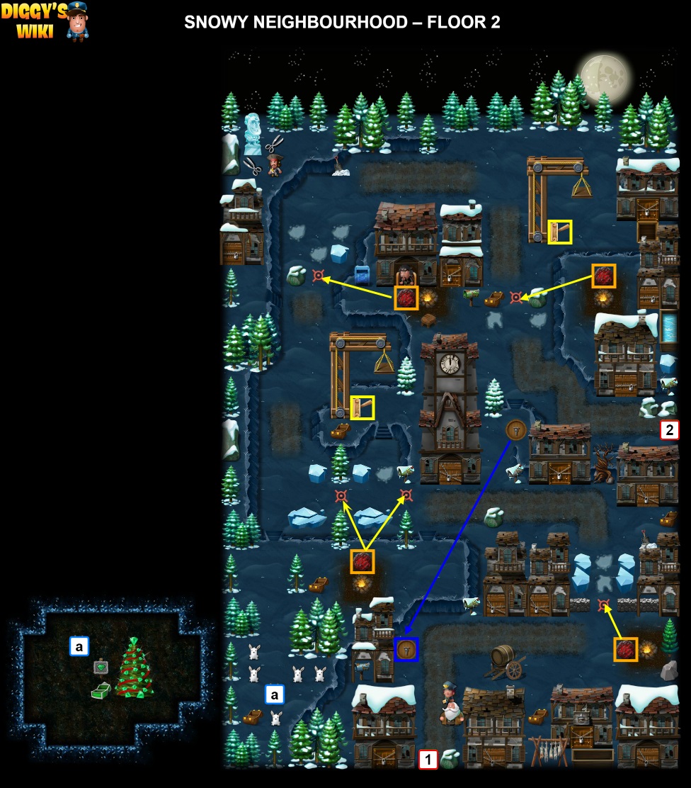 Snowy Neighbourhood Map 1