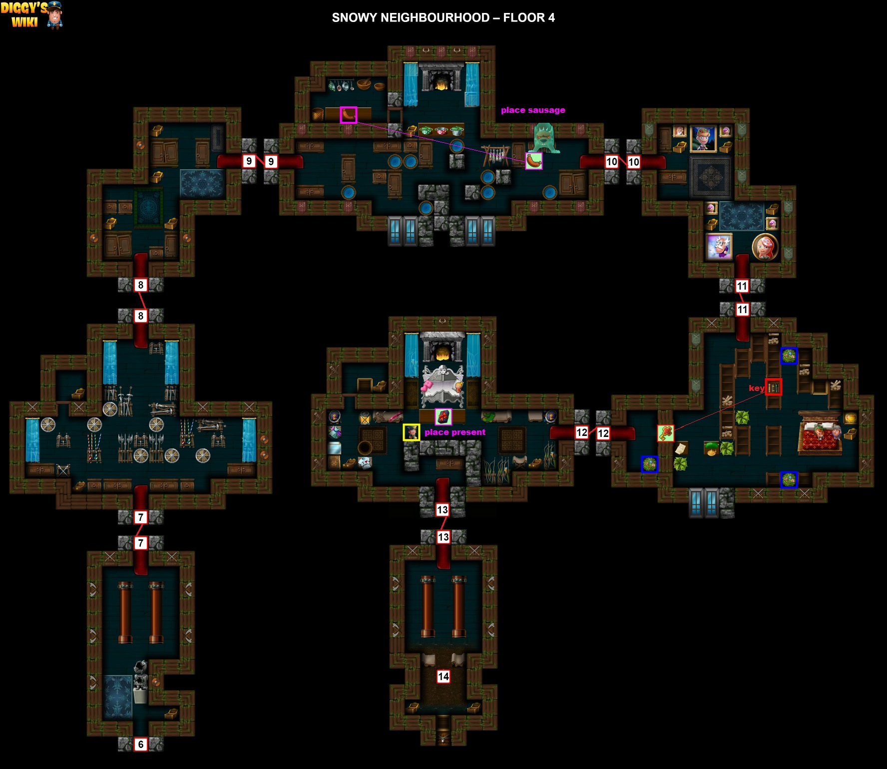 Snowy Neighbourhood Map 3