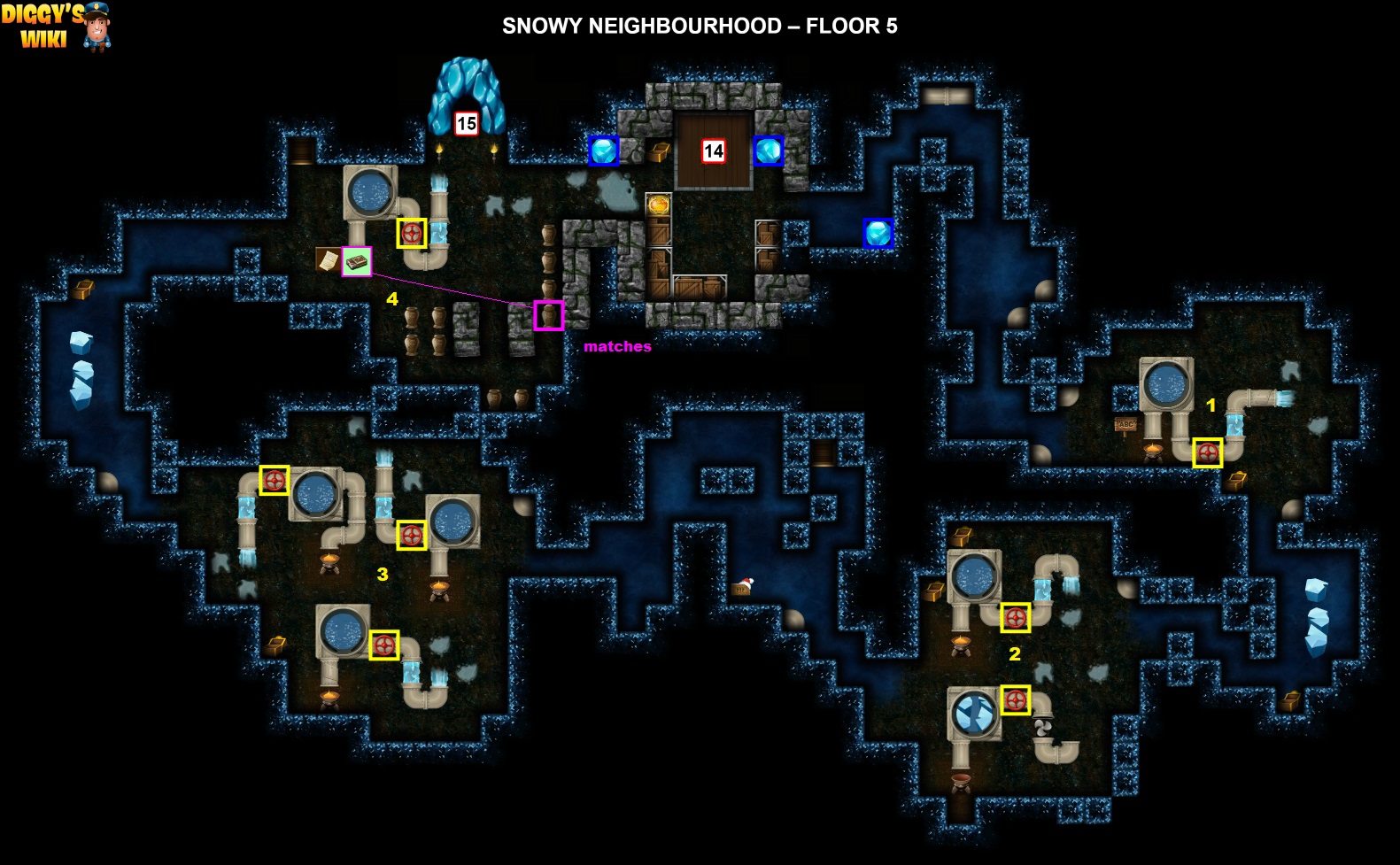 Snowy Neighbourhood Map 4