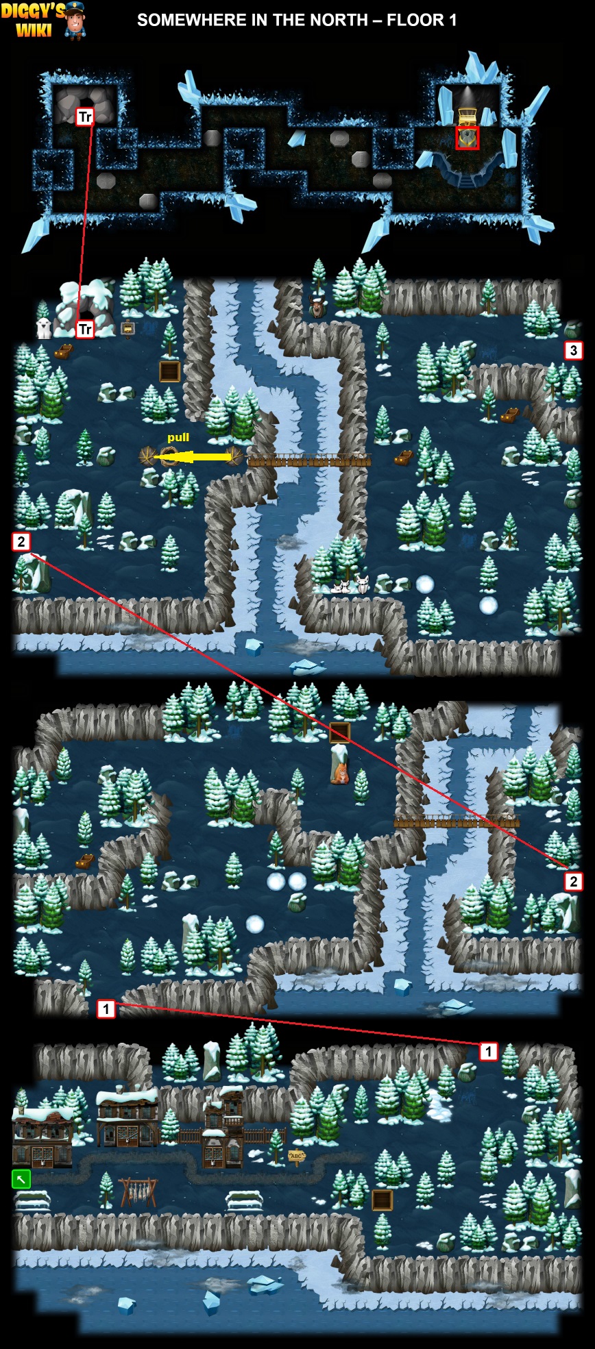 Somewhere In The North Map 0