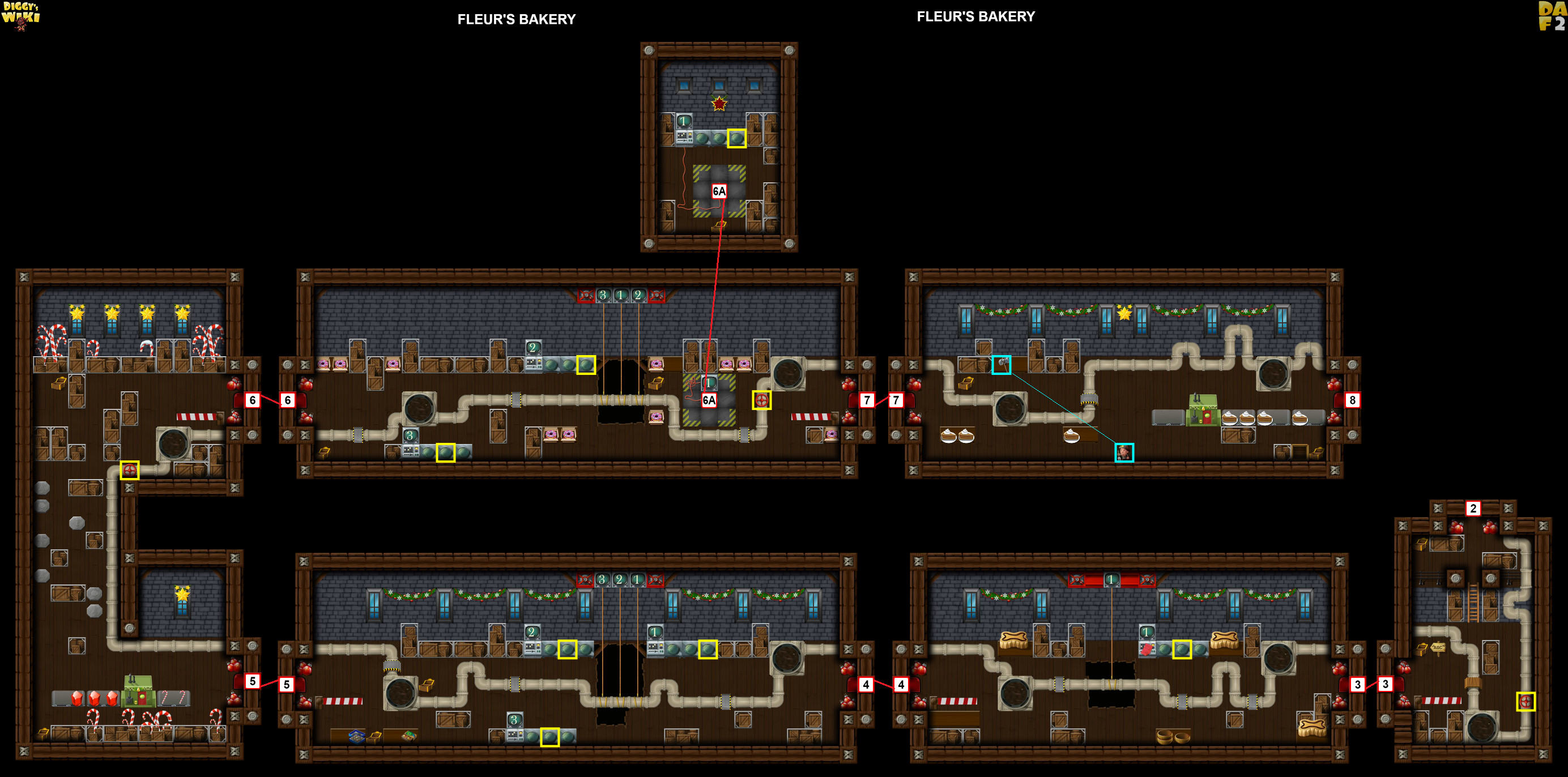 Fleur's Bakery Map 2