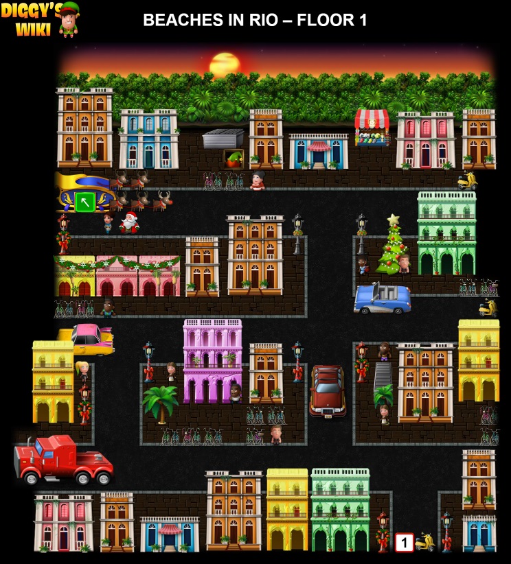 Beaches In Rio Map 0