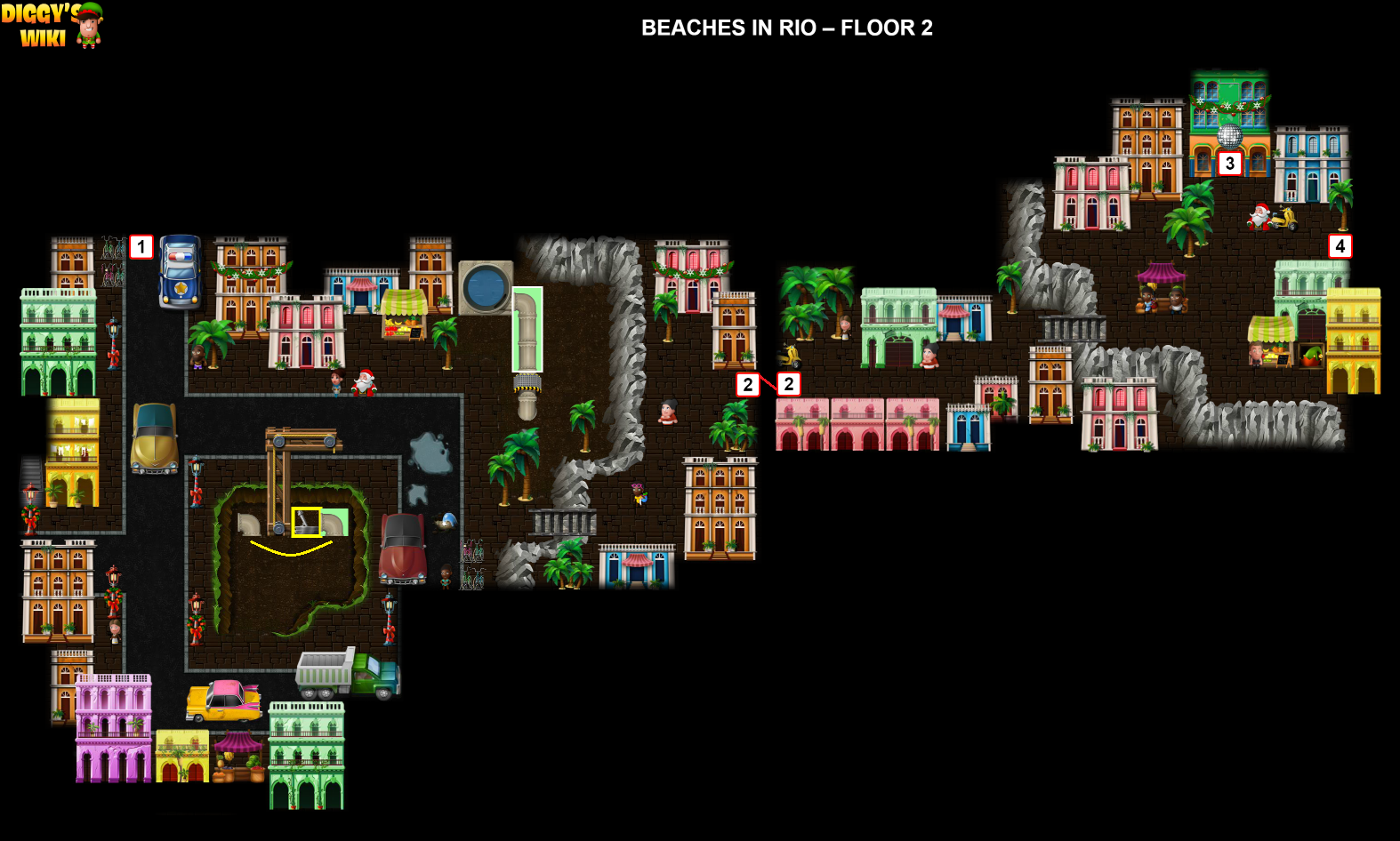 Beaches In Rio Map 1