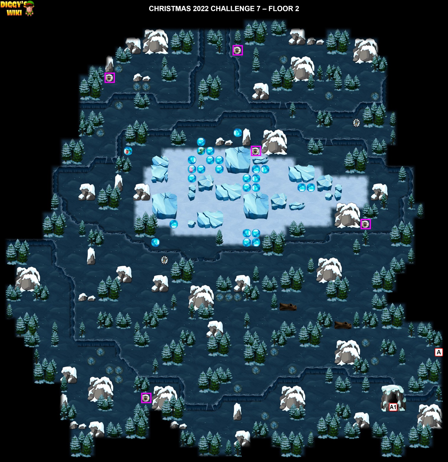 Christmas 2022 Challenge 7 Map 1