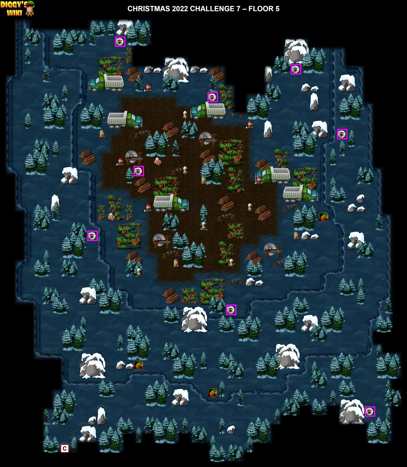 Christmas 2022 Challenge 7 Map 4