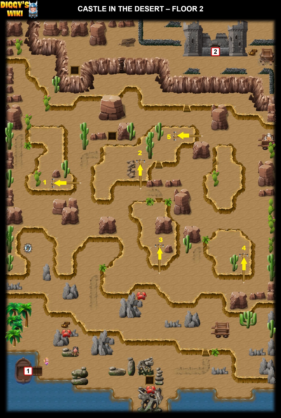 Castle In The Desert Map 1