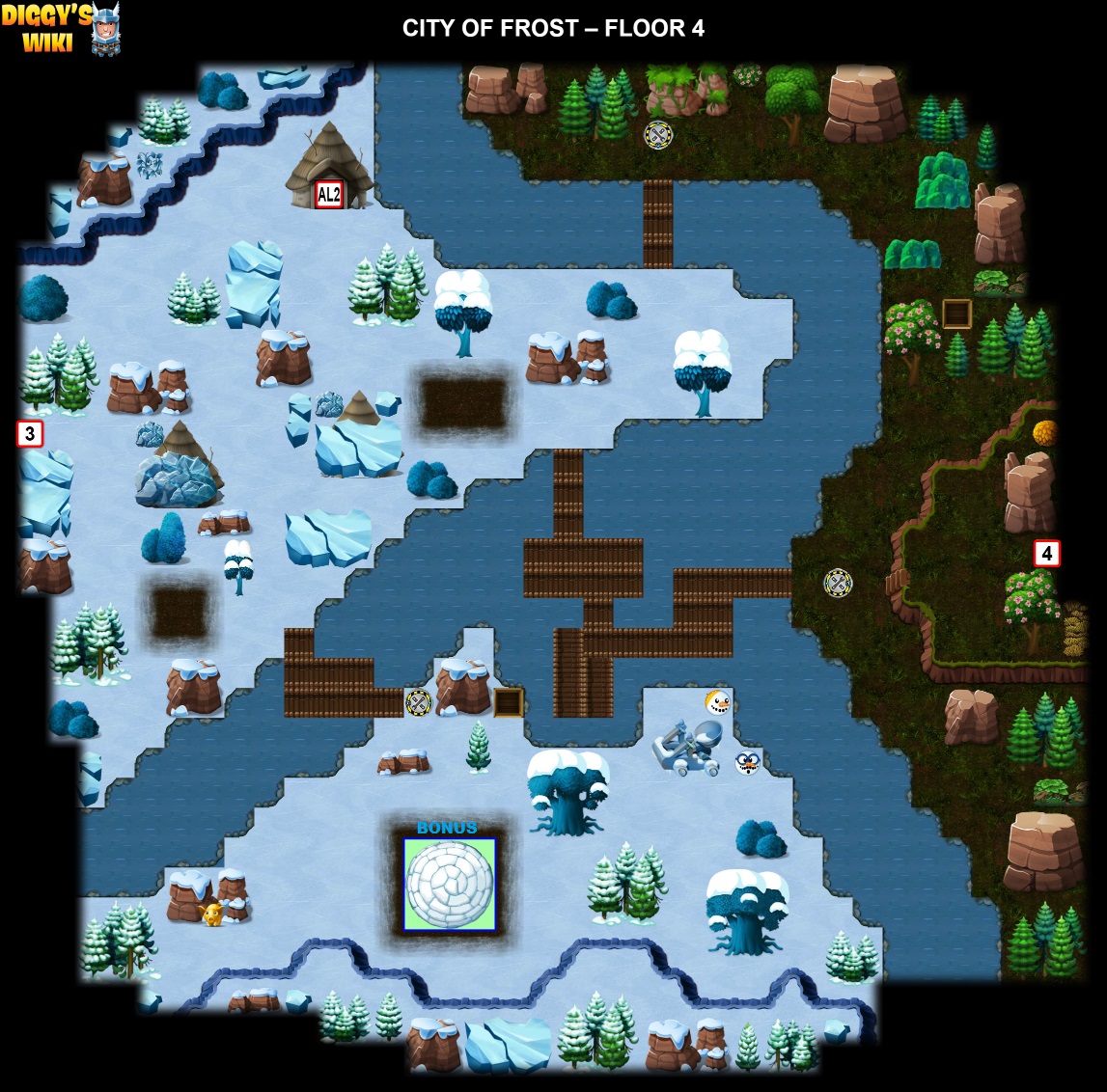 City Of Frost Map 3