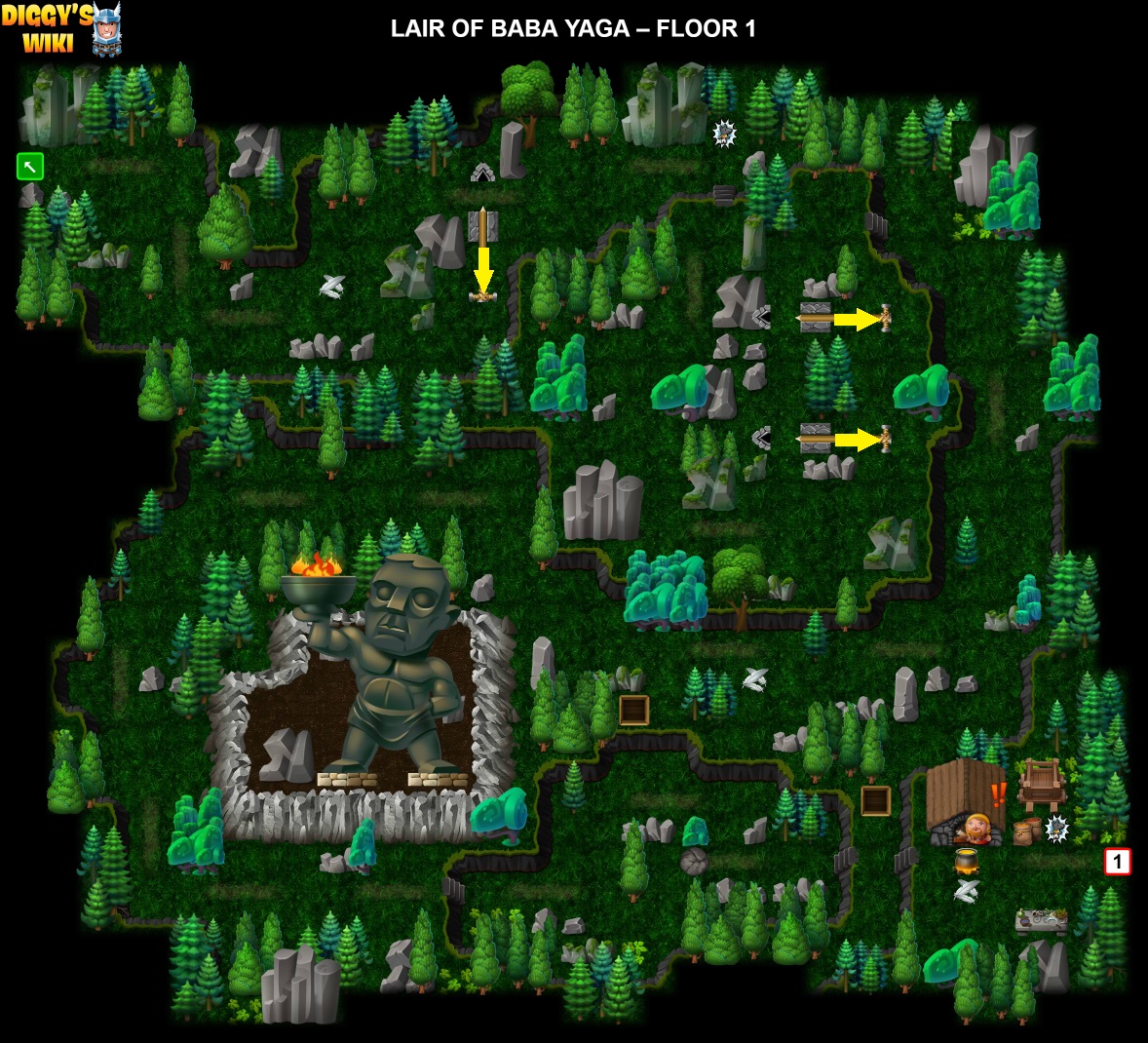 Lair Of Baba Yaga Map 0