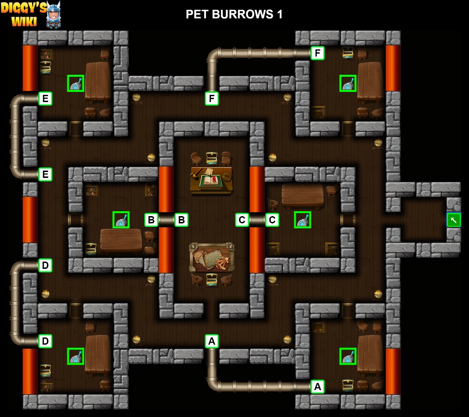 Pet Burrows 1 Map 0