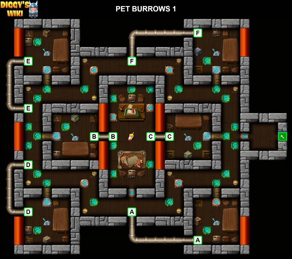 Pet Burrows 1 Map 1