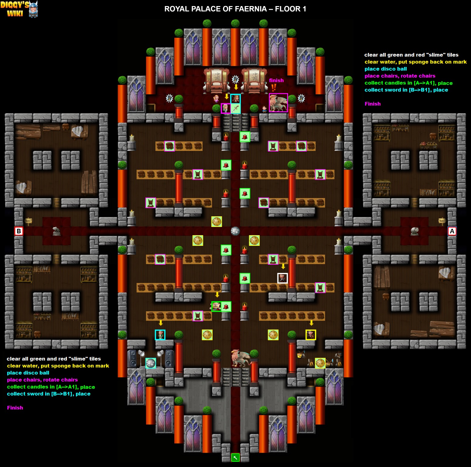 Royal Palace Of Faernia Map 0