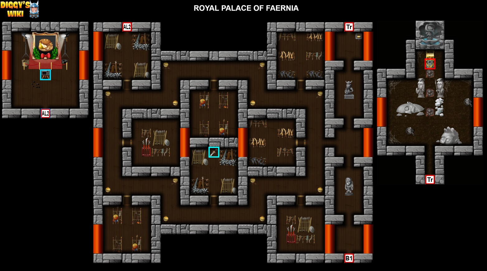 Royal Palace Of Faernia Map 4