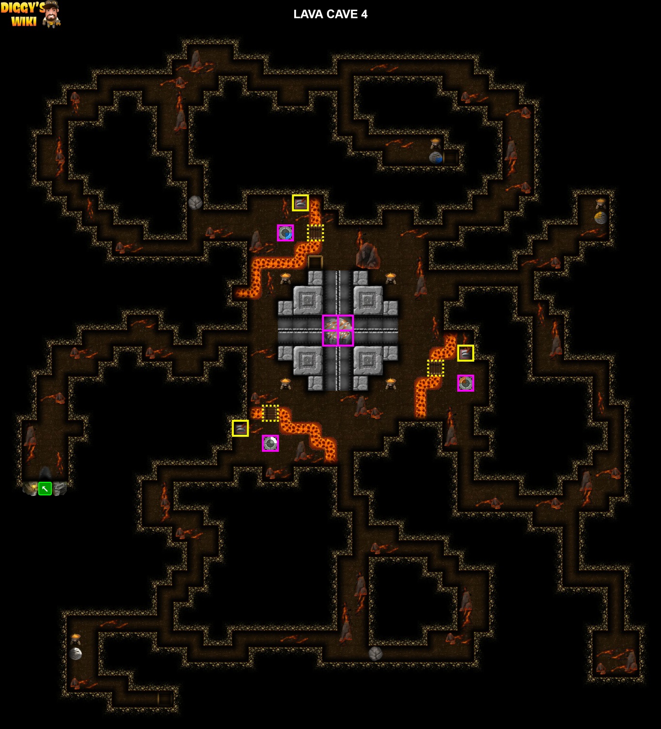 Lava Cave 4 Map 0