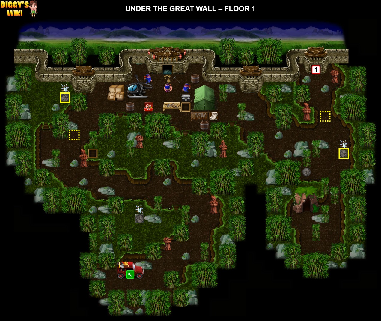 Under The Great Wall Map 0