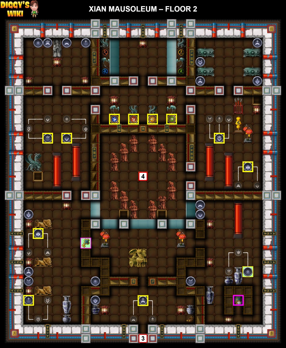 Xian Mausoleum Map 1