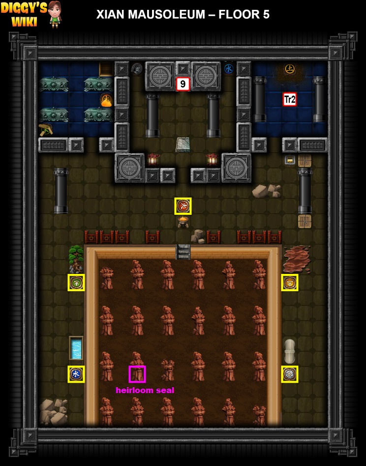 Xian Mausoleum Map 4