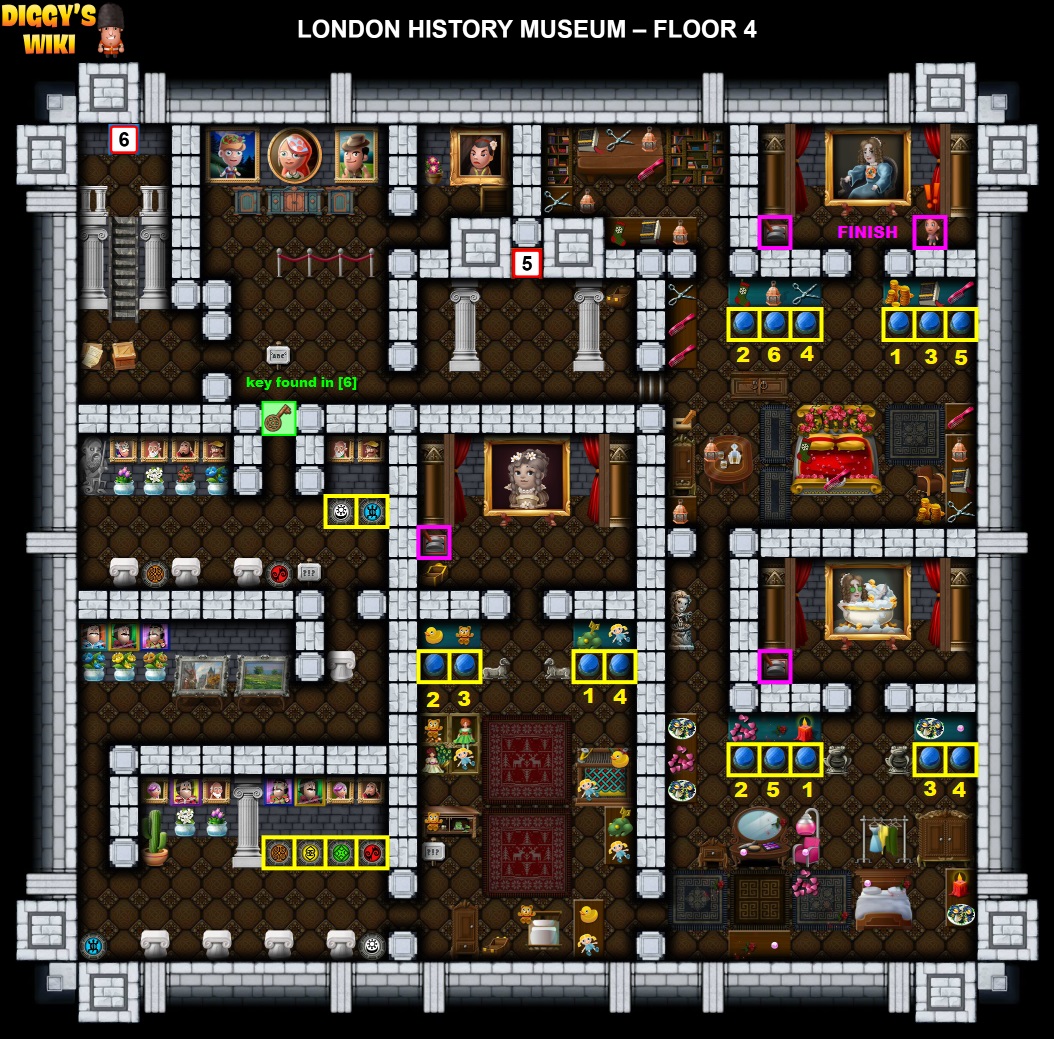 London History Museum Map 4