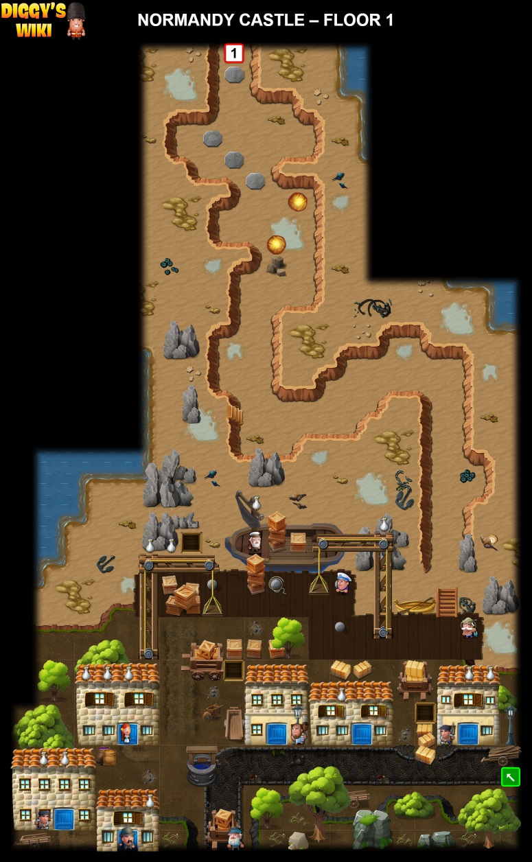 Normandy Castle Map 0