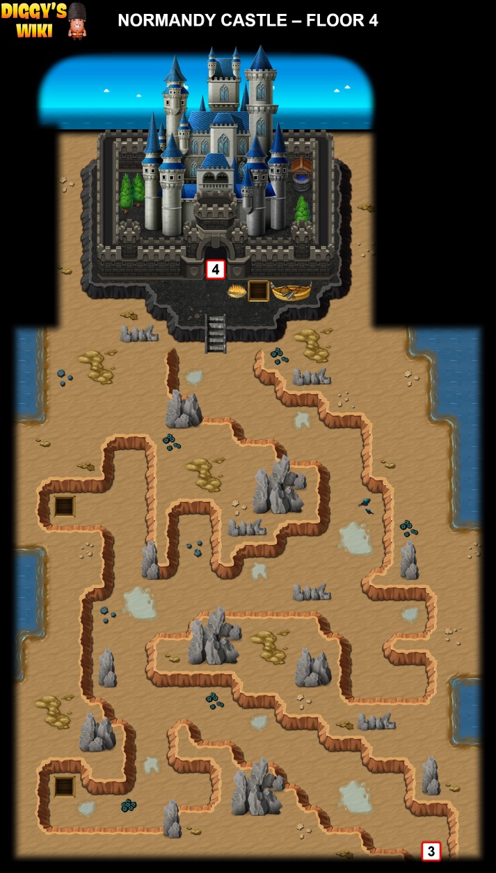 Normandy Castle Map 3