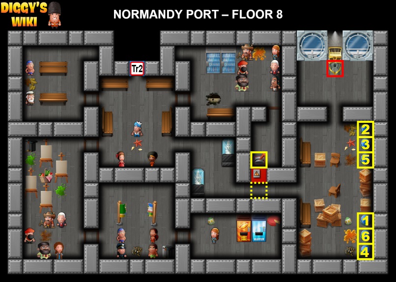 Normandy Port Map 4