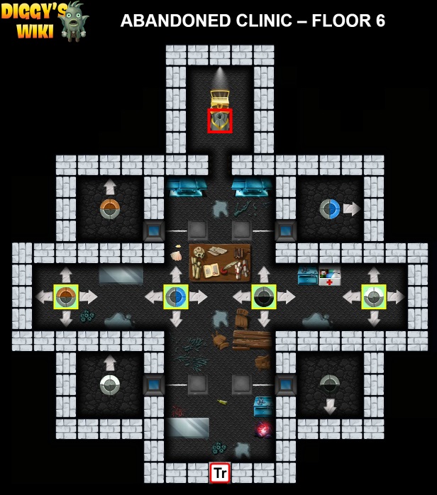 Abandoned Clinic Map 4