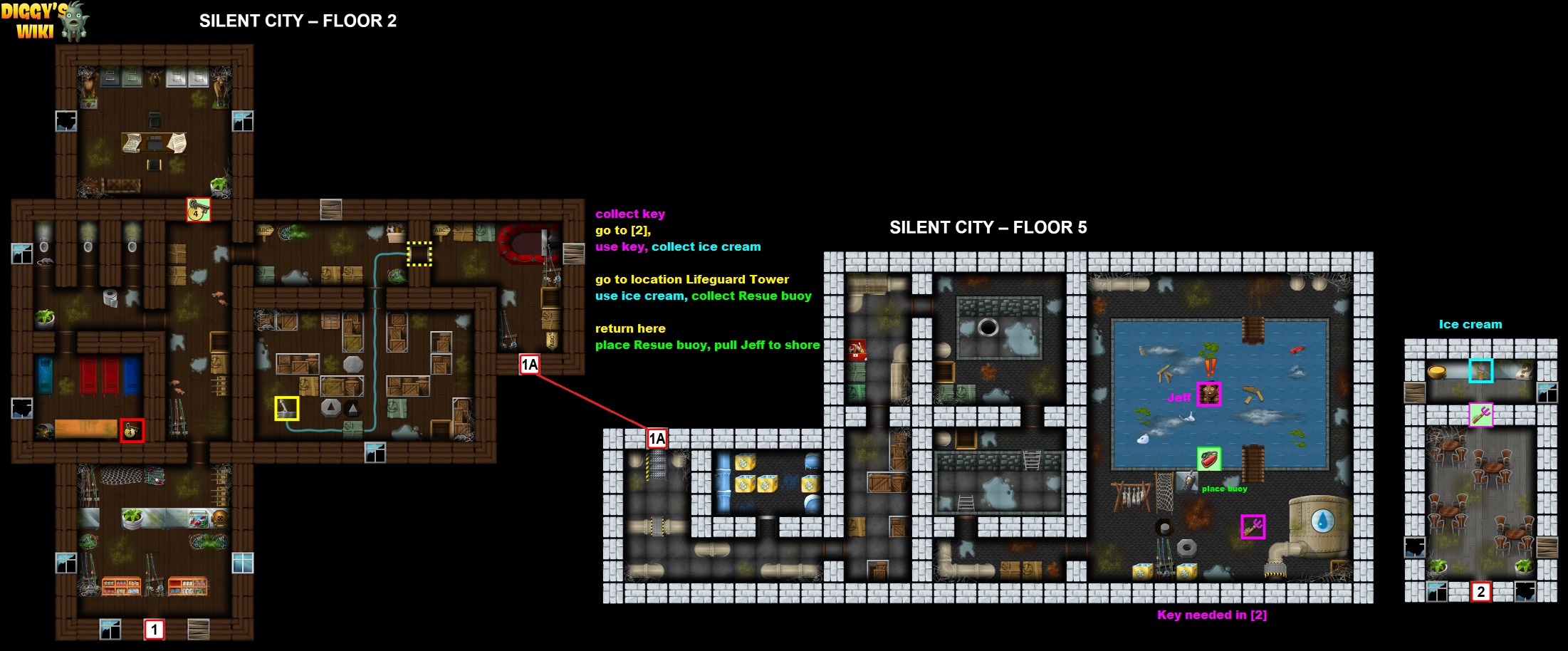 Silent City Map 1