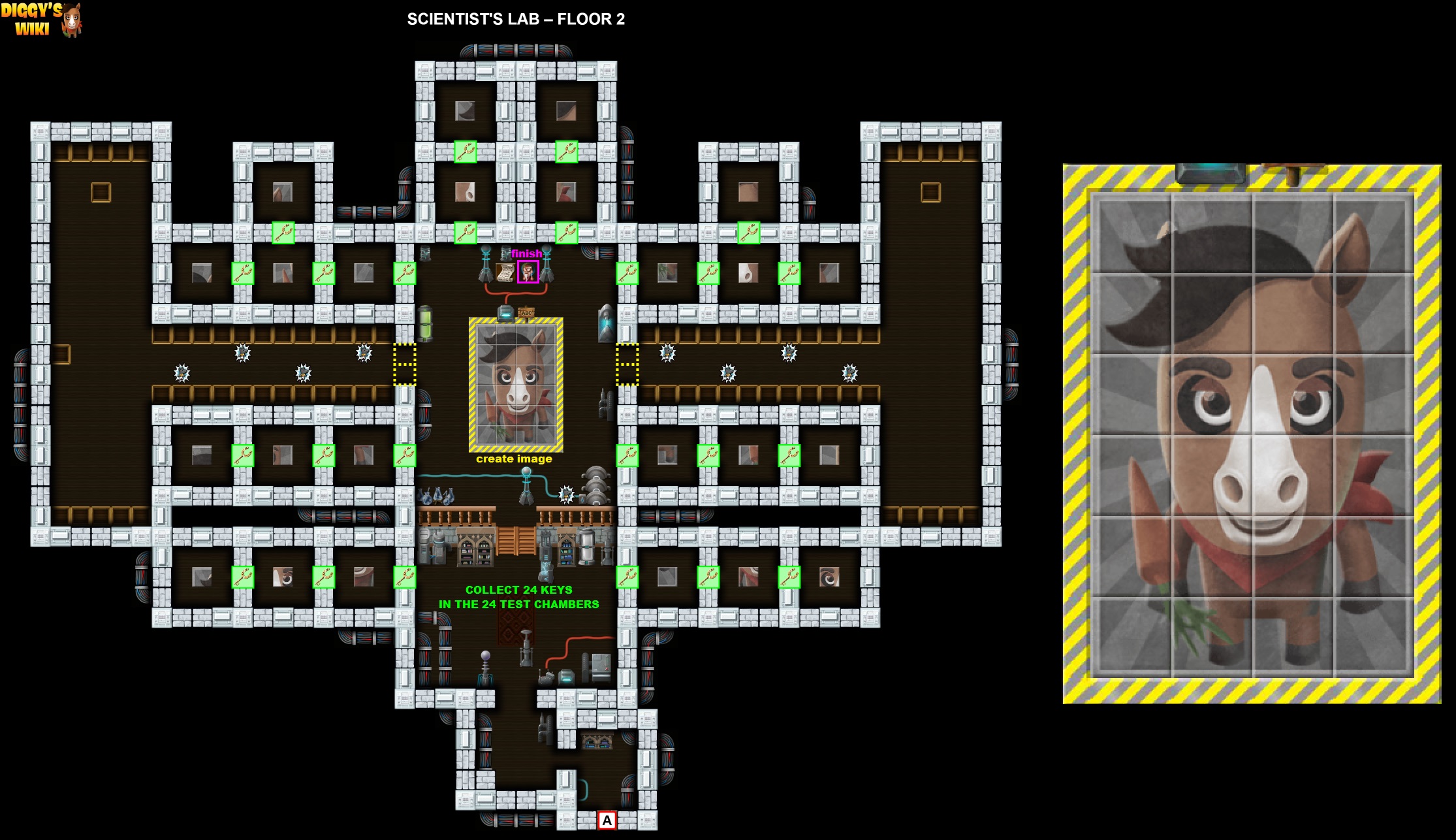 Scientist's Lab Map 1