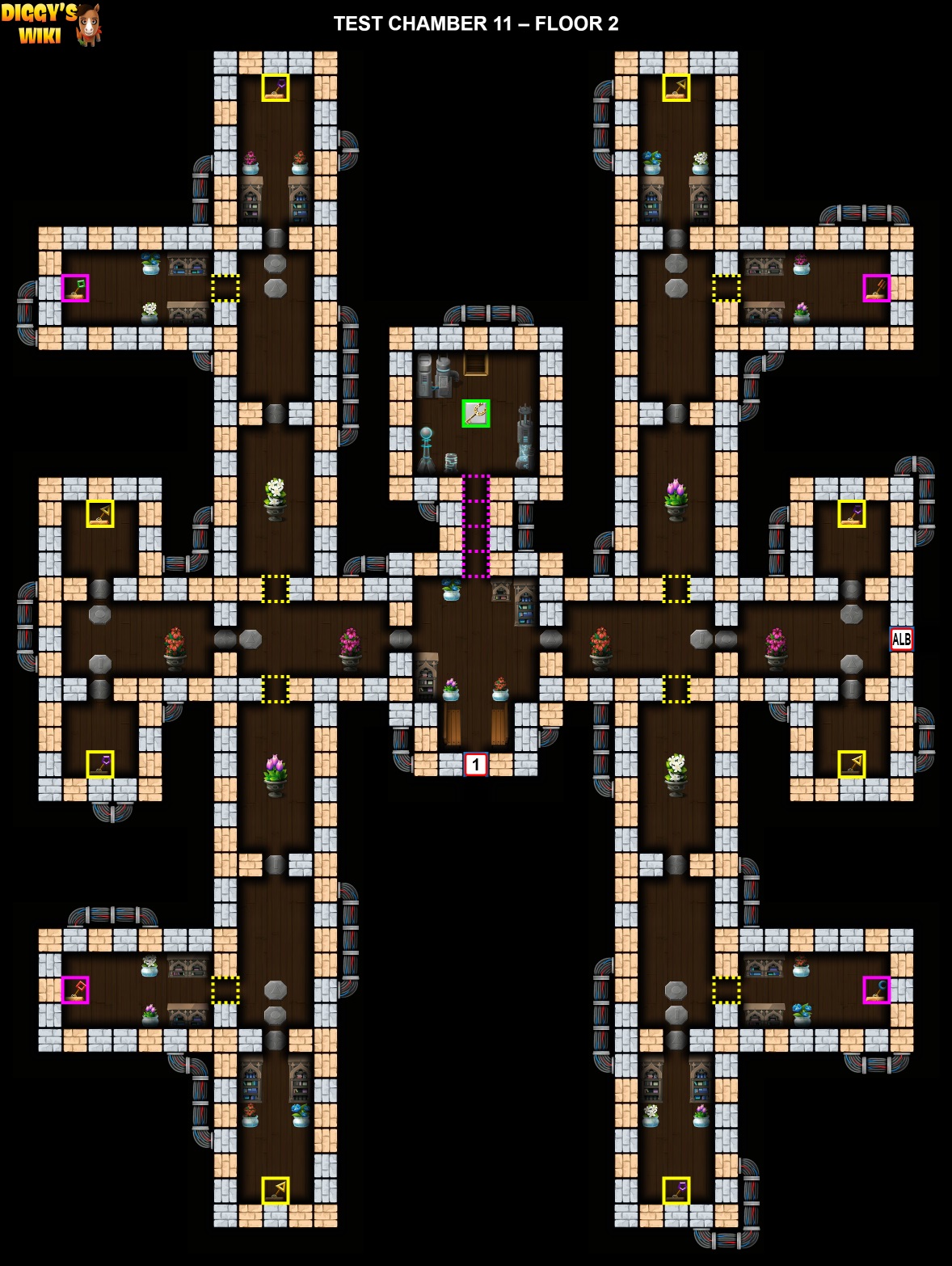 Test Chamber 11 Map 1