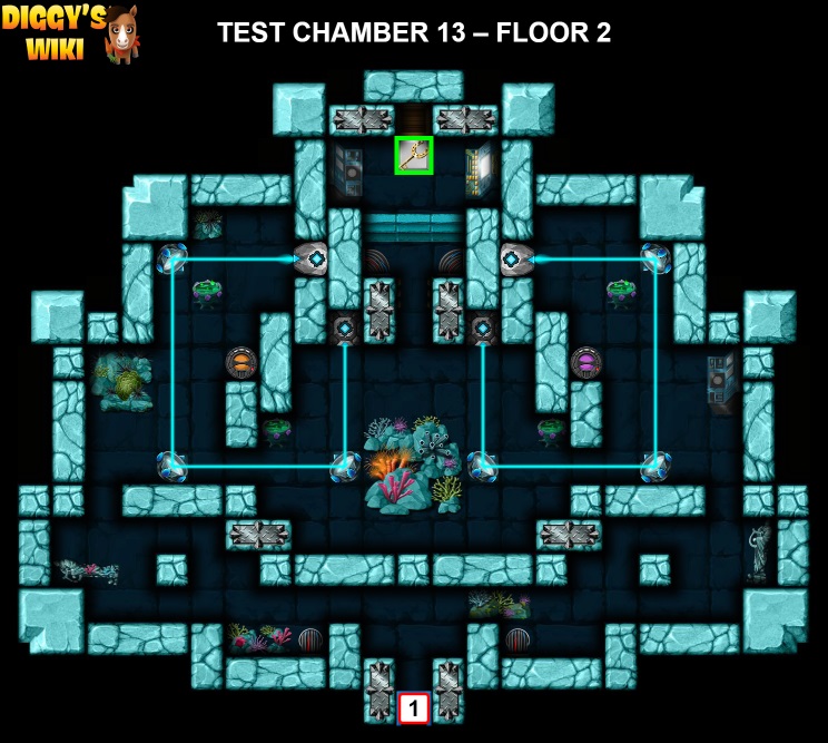 Test Chamber 13 Map 1