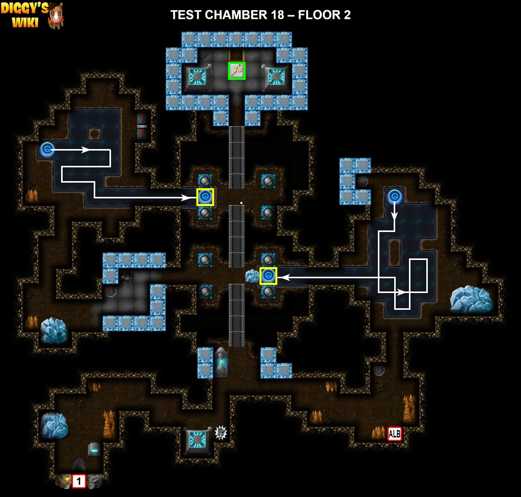 Test Chamber 18 Map 1