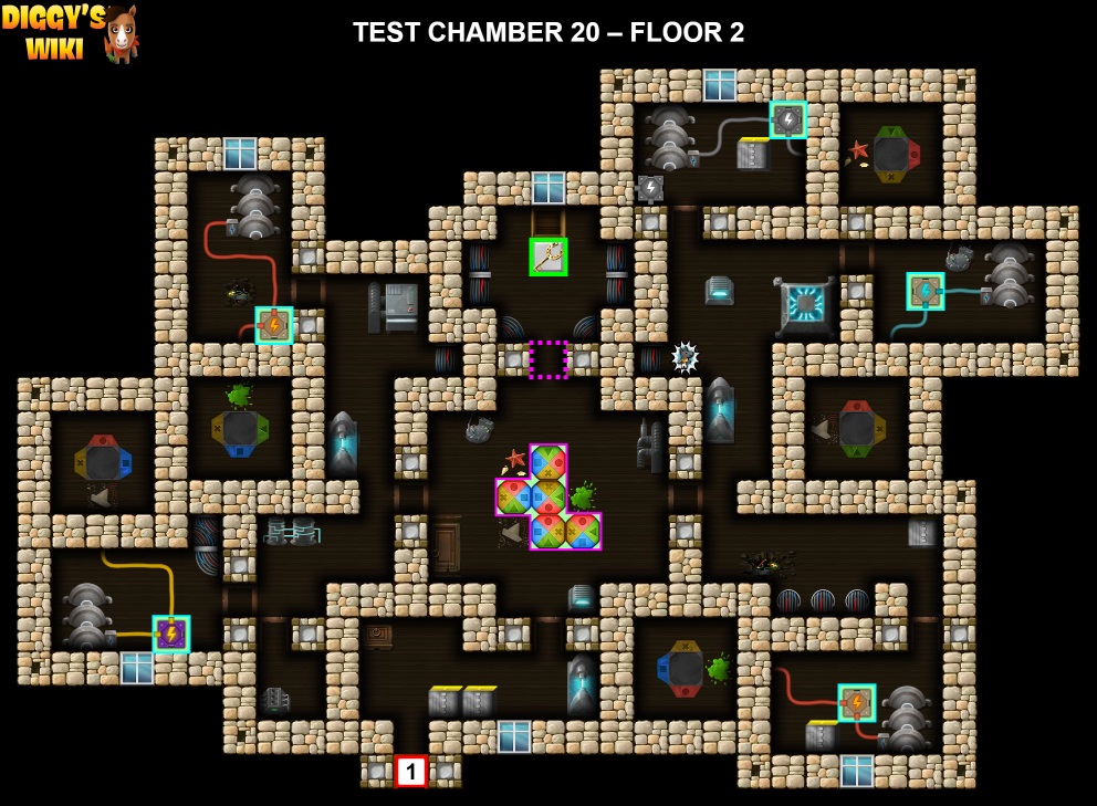 Test Chamber 20 Map 1
