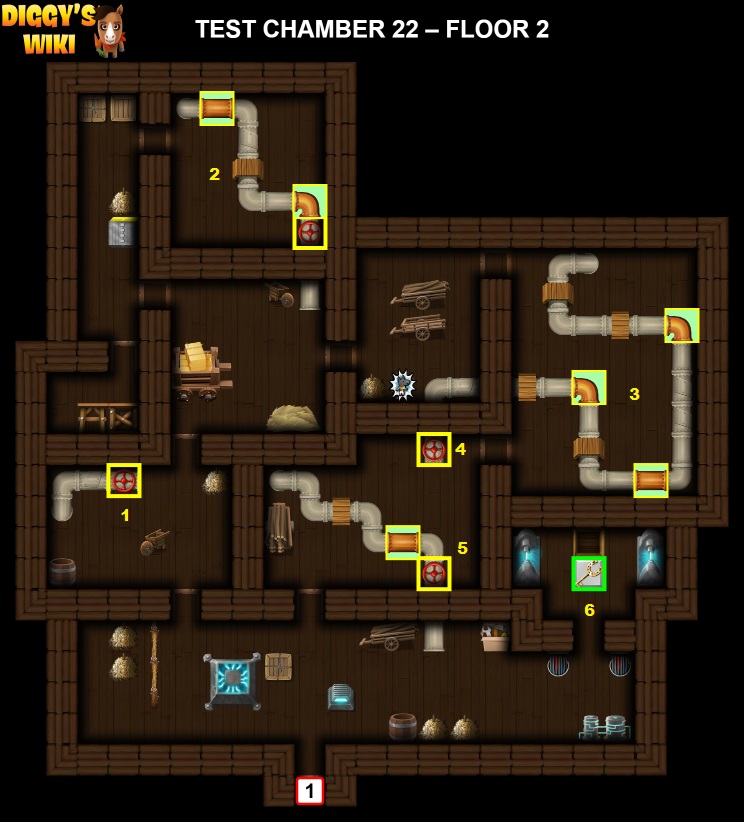 Test Chamber 22 Map 1