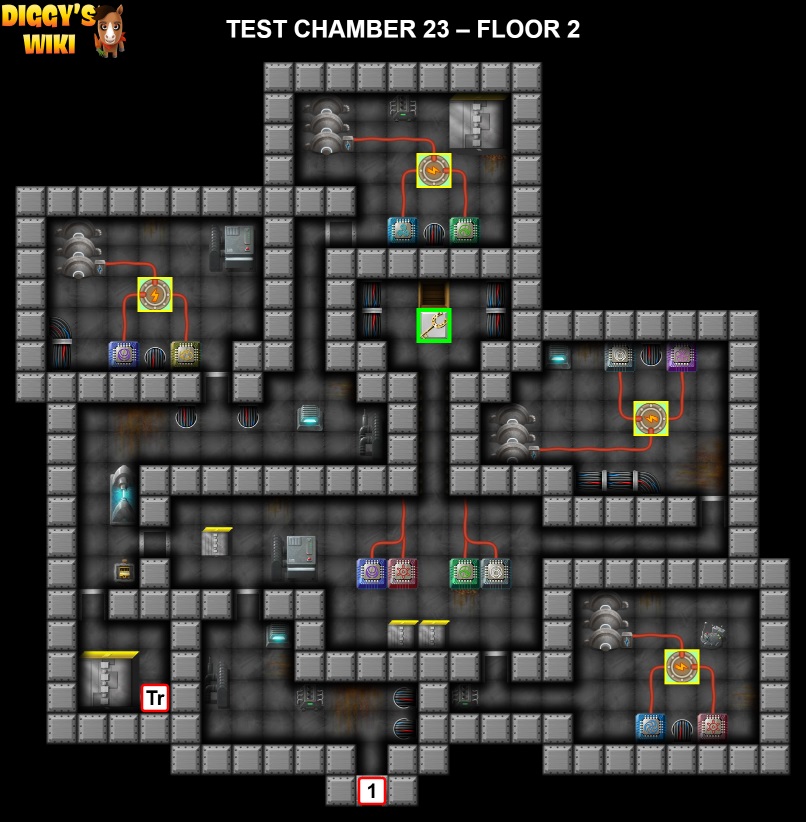 Test Chamber 23 Map 1