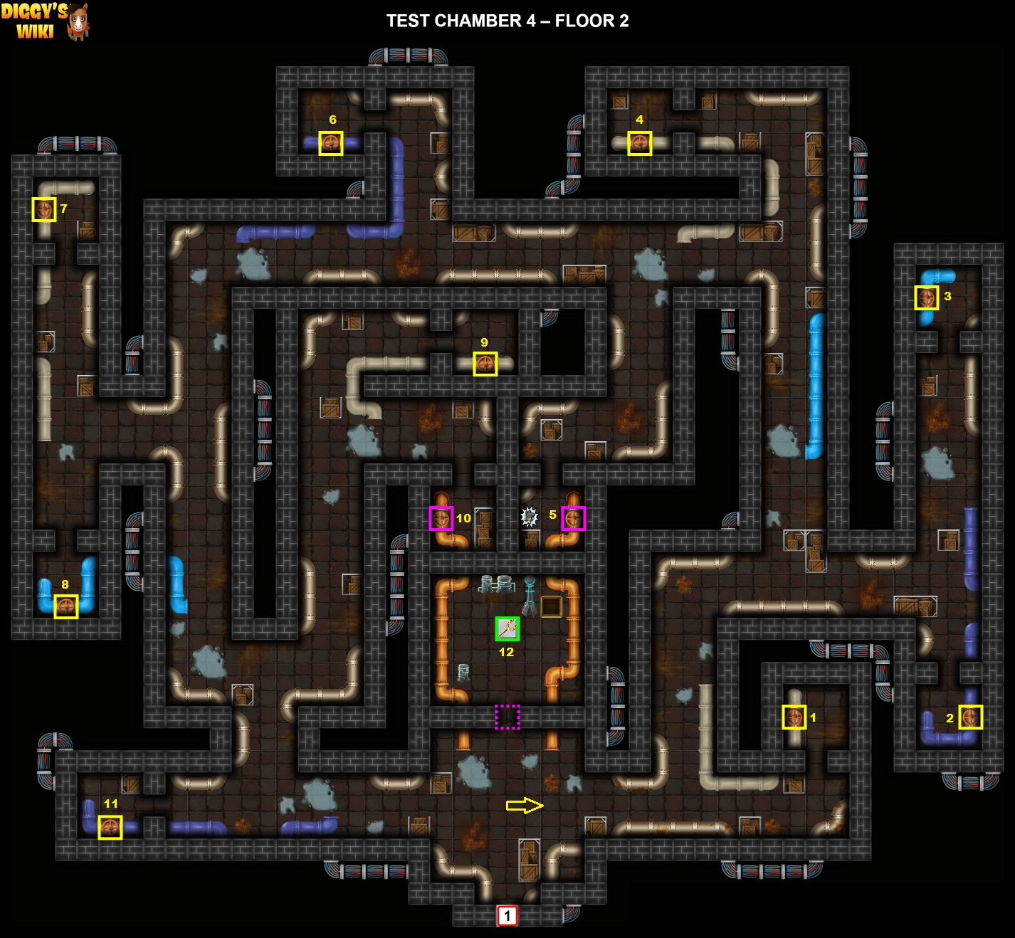 Test Chamber 4 Map 1