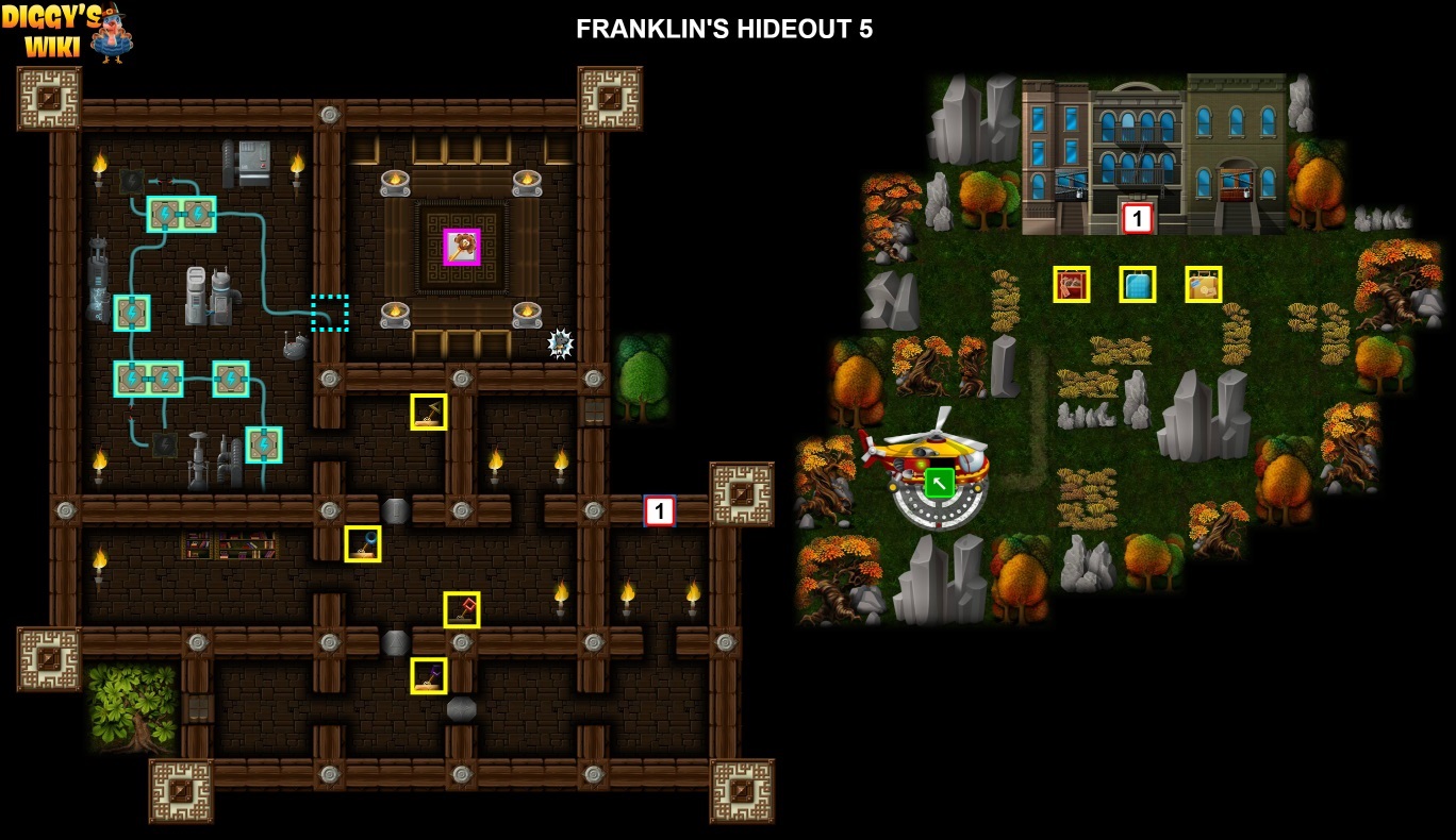 Franklin's Hideout 5 Map 0