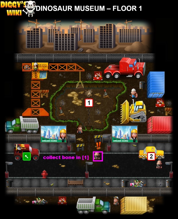 Dinosaur Museum Map 0