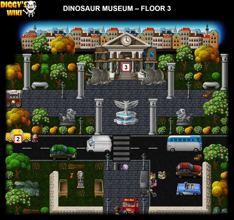 Dinosaur Museum Map 2