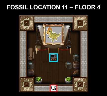 Fossil Location 11 Map 3