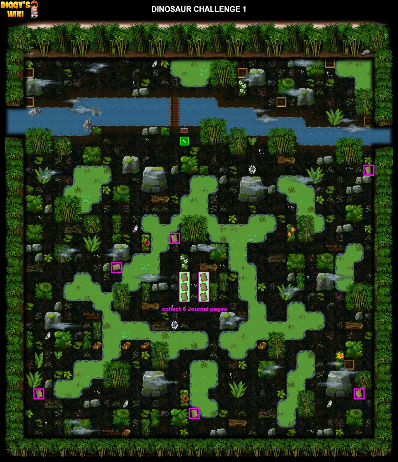 Dinosaur Challenge 1 Map 0