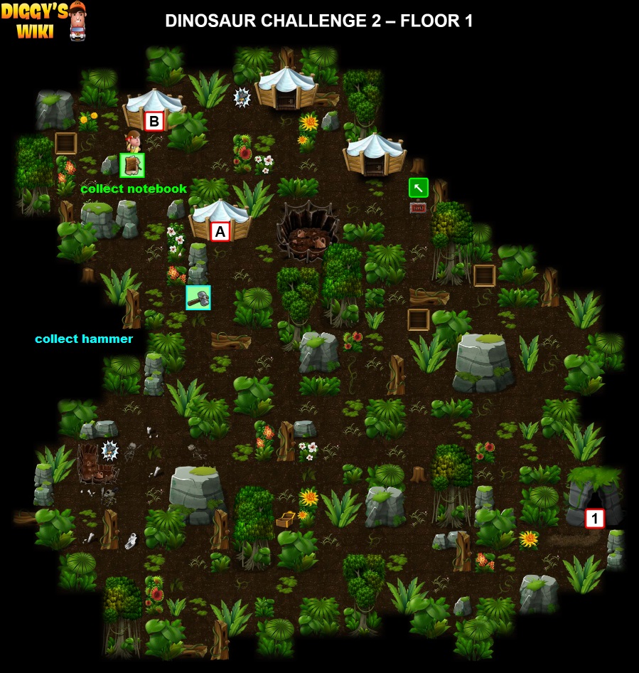Dinosaur Challenge 2 Map 0